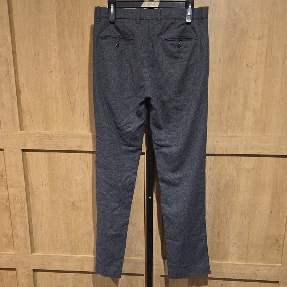(J56)Woman's Sz 32x34 GrayTailored Pants - Picture 3 of 6